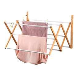 Uscator de rufe din bambus, 6 tije