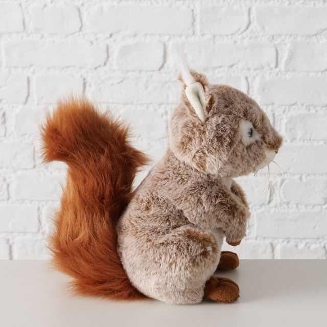 Veveriță de pluș, DAXI, 24 cm