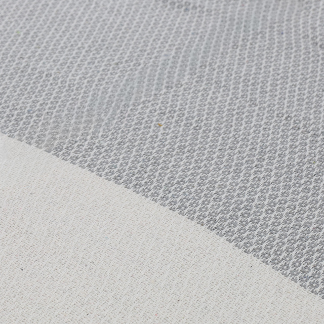 Pătură din bumbac pentru pat, 130 x 160 cm, gri