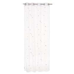 Perdea Atmosphera, 140 x 250 cm, poliester, alb