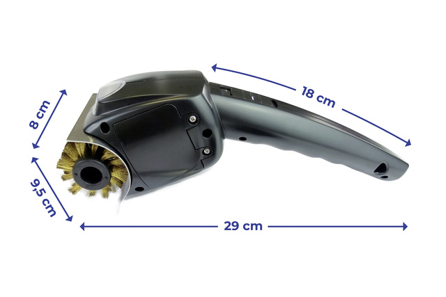 Perie pentru curatarea gratarului, pe baterii