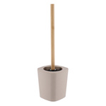 Perie pentru toaletă bej CALMA, înălțime 38 cm