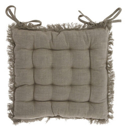 Perna pentru scaun Simply, captuseala matlasata, bumbac, legaturi, 40 x 40 cm