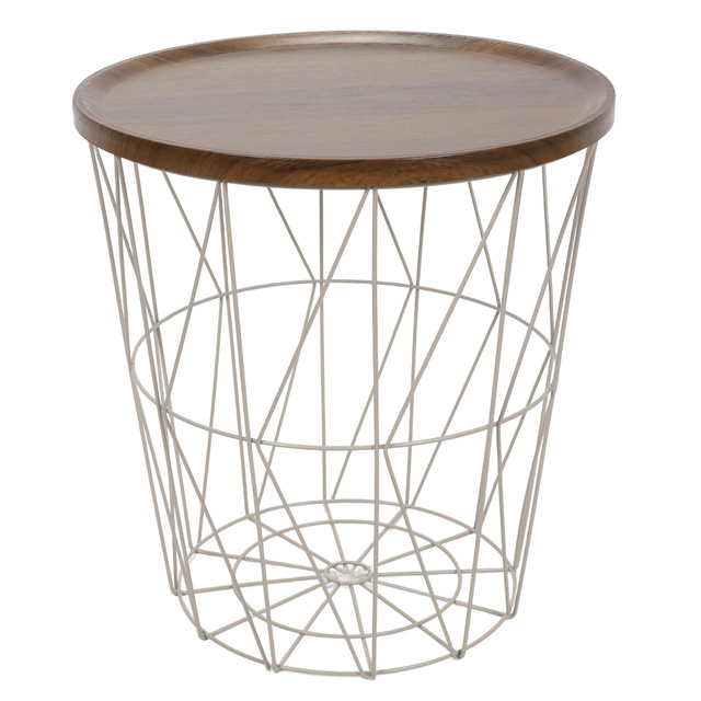 Masuta laterala cu cos, 37 x 39 cm