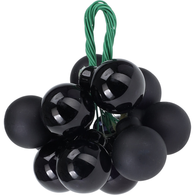 Decoratiune de Craciun cu globulete, 12 bucati