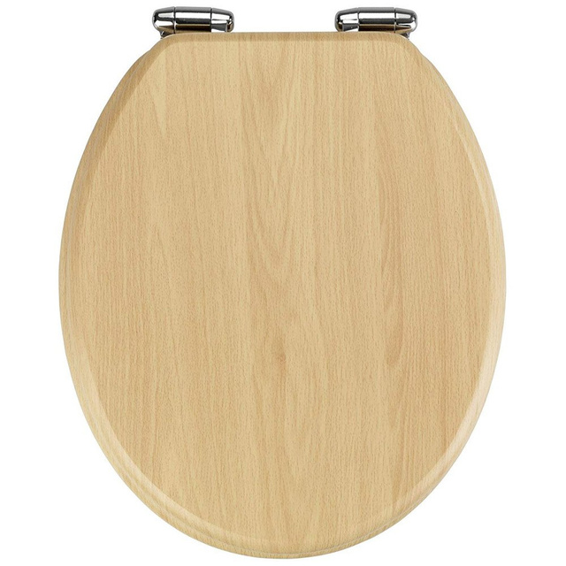 Capac de toaleta cu mecanism de inchidere lenta, MDF, WENKO