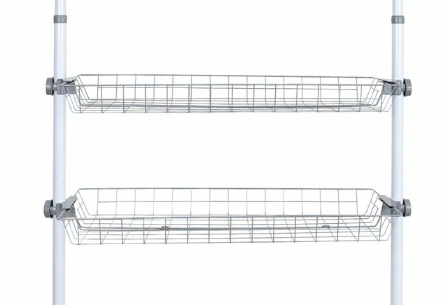 Coș pentru dulap, HERKULES 2 piese, 83x38x8cm, WENKO