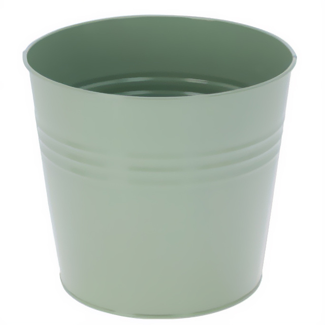 Capac pentru ghivece din zinc, 13 x 11 cm