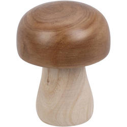 Figurina din lemn ciupercă, 15 cm