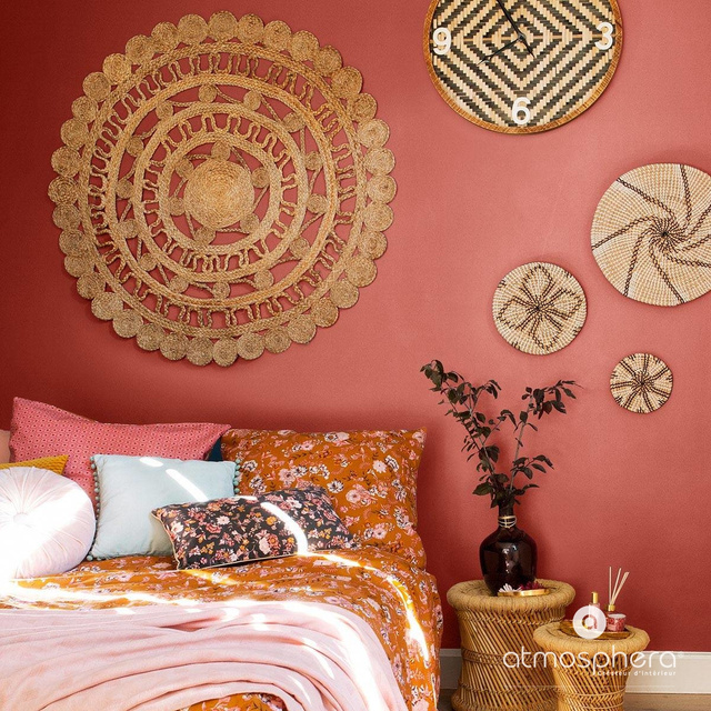 Decorarea peretelui cu iarbă de mare