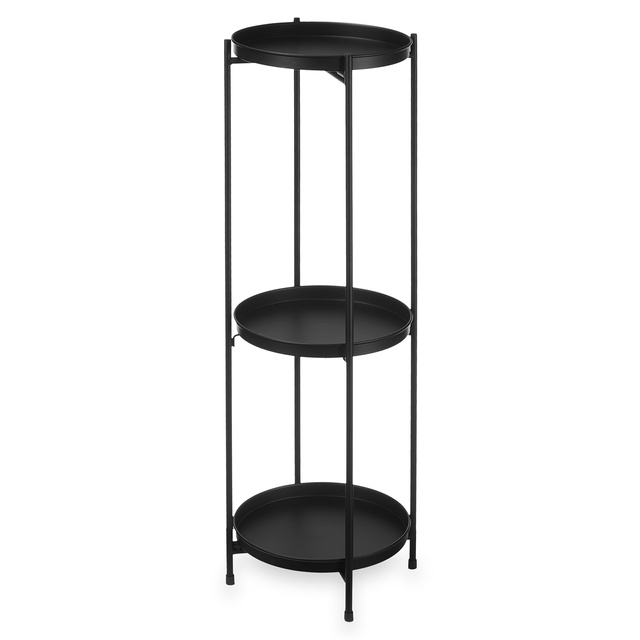 Suport metalic pentru flori pe 3 niveluri, Ø 24 cm