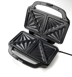 Fabricator de sandvișuri triunghiuri PETRA cu reglare temperaturii 900 W