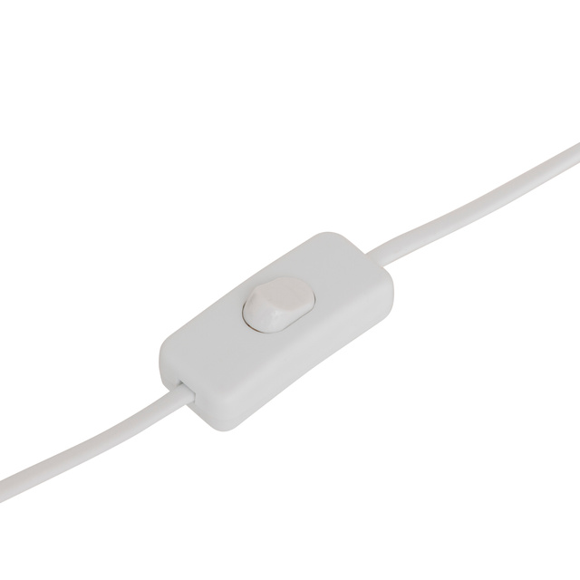 Lampă de masă cu bază în dungi FRIDA, Ø 28 x 47 cm