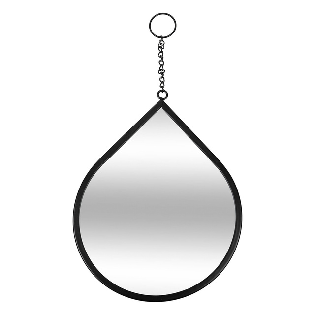 Set oglinzi metalice în formă de picătură LENY, 3 buc.