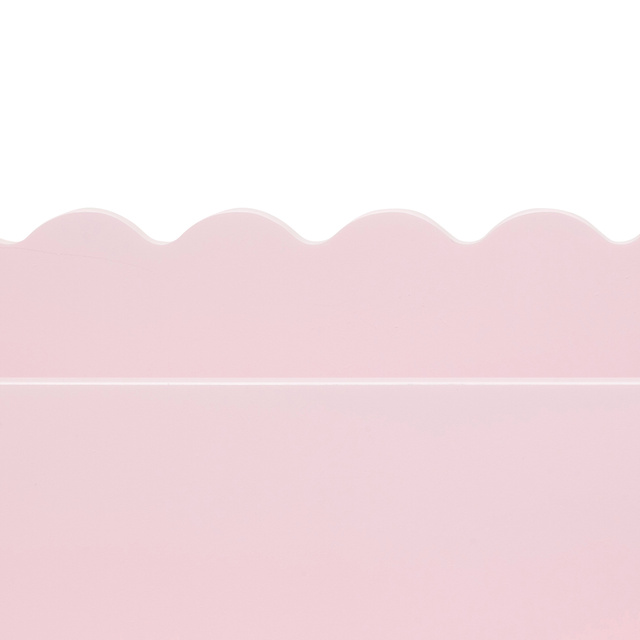 Raft pentru cărți pentru copii WAVE cu volănaș, 48 x 32 x 60 cm