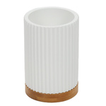 Suport periuță de dinți NATUREO, alb