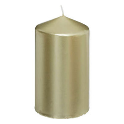 Lumanare cilindrica, lucioasa, 12 cm