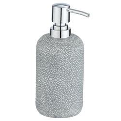 Distribuitor de sapun lichid RAJA, efect piatra, 350 ml, gri, Wenko
