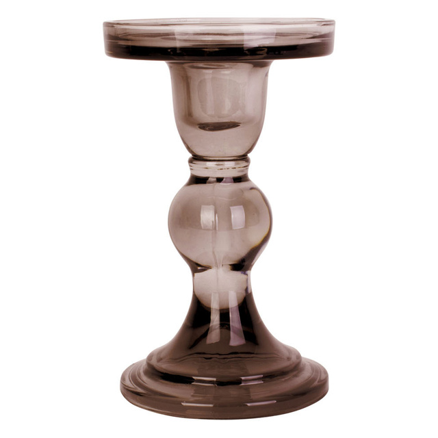 Sfeșnic pe bază de sticlă, MUSCHI, Ø 8,5 cm