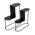 Suport pentru flori PLUTO, 2 buc inaltime 45-55 cm