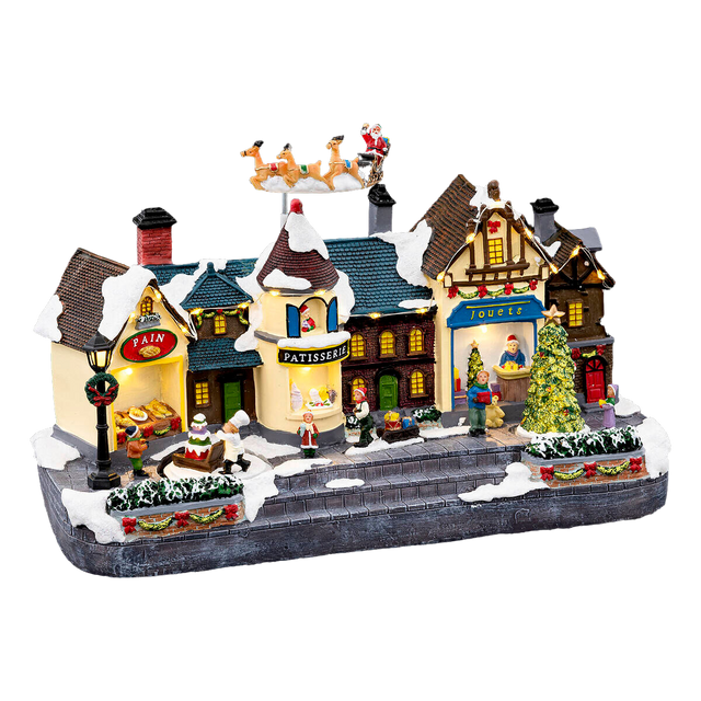 Figurina de Crăciun, sat de Crăciun