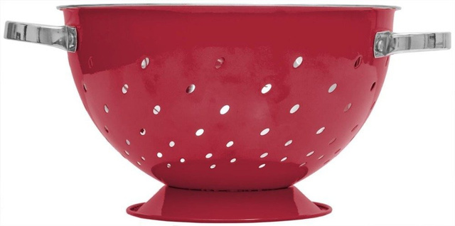 Strecuratoare din otel inoxidabil, 25 cm, Rosu