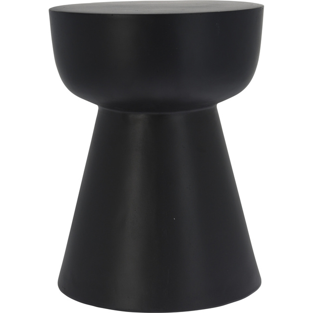 Meseu lateral minimalist din placă de magneziu, con, 33 x 43 cm