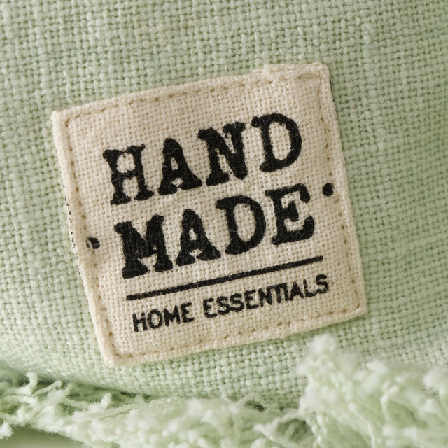 Perna din bumbac lucrata manual LENEA