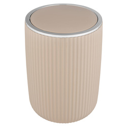 Cos gunoi de baie AGROPOLI cu capac rotativ, 5.5 L, WENKO