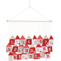 Calendar Advent CASE, 70 x 60 cm