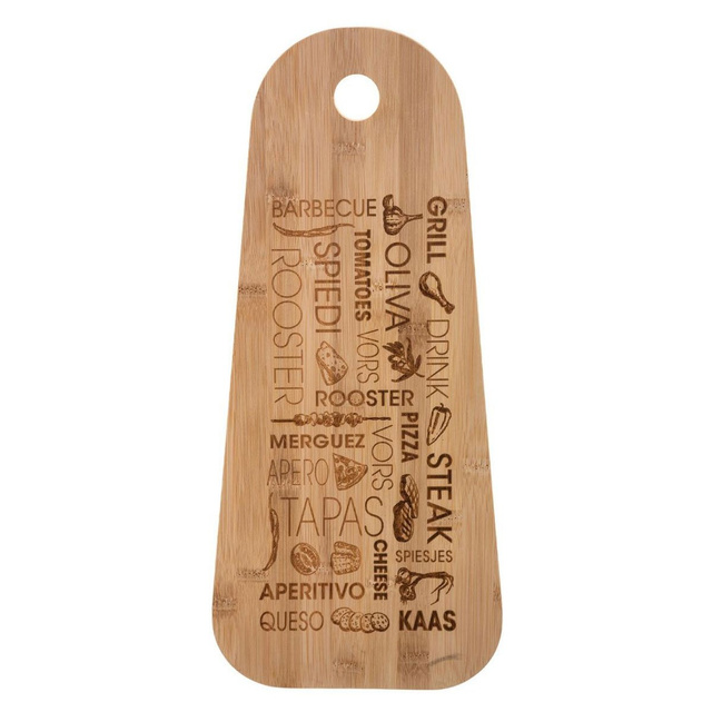 Tocator din bambus , 45x19.7x1,2 cm, SECRET de GOURMET