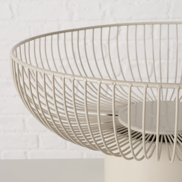 Tăvi metalice pentru fructe CINDY, 2 buc. Ø 30-39 cm