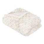 Pătură din blană jacquard Adriel 120 x 160 cm