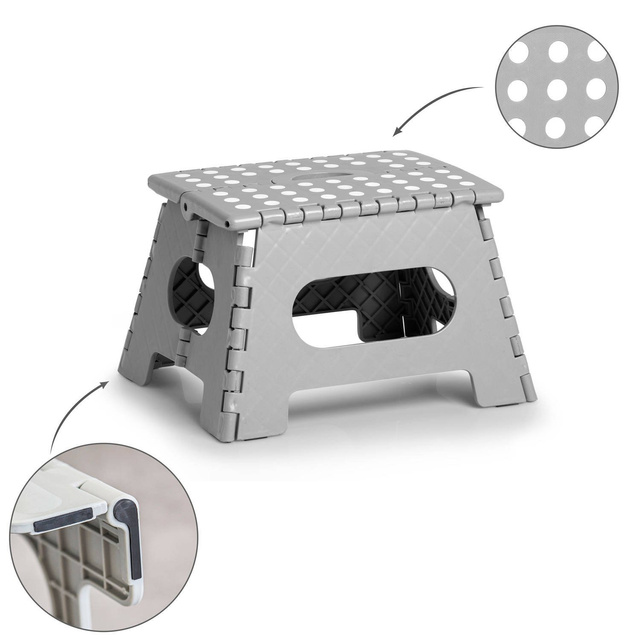 Taburet antiderapant, 35 x 28 x 22 cm, ZELLER