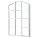 Oglindă într-un cadru de fereastră cu arc, 76 × 52 cm