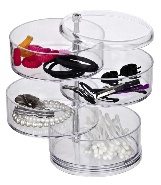 Cutie, recipient pentru cosmetice, bijuterii, mărunțișuri - 4 niveluri, WENKO