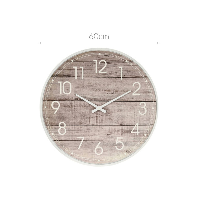 Ceas de perete din MDF, Ø 60 cm