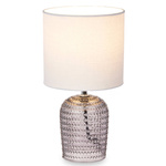 Lampa de masa cu baza de sticla DOTS, Ø 16,5 cm