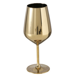 Pahar de vin ADORA auriu, 490 ml