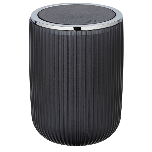 Coș de gunoi pentru baie AGROPOLI, 20 cm, gri, WENKO