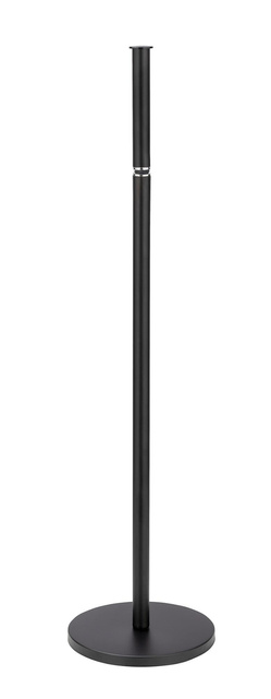 Suport pentru hârtie igienică cu mâner, Wenko, negru