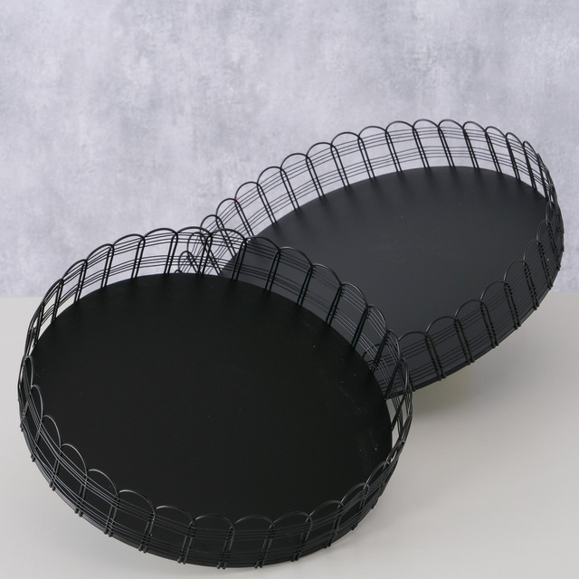 Tavi metalice WEIRY, 2 buc. Ø 25-31 cm