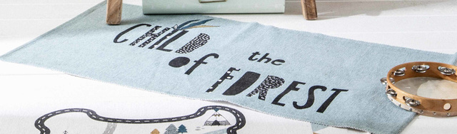 Covor pentru copii THE FOREST, 60 x 120 cm, TODAY