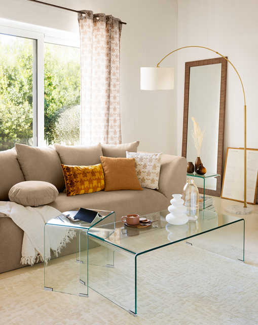 Lampă de podea arcuită TILIO, 195 cm