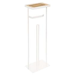 Suport hartie igienica cu rezerva, raft pentru telefon