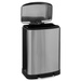 Coș de gunoi de capacitate mare, oțel inoxidabil, 50 l