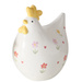 Figurina de Paste mica, in forma de gaina, Blumi, inaltime 17 cm