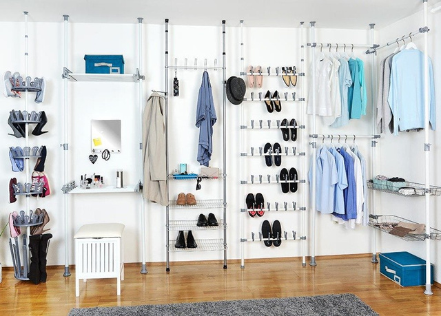 Organizer telescopic pentru haine HERKULES, WENKO