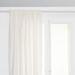 Draperie Widdy fagure alb 130 x 260 cm