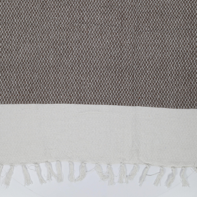 Pătură din bumbac pentru pat, 130 x 160 cm, negru